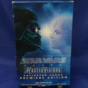 Star Wars Topps‎ MasterVisions Collector Cards Premiere Edition Complete